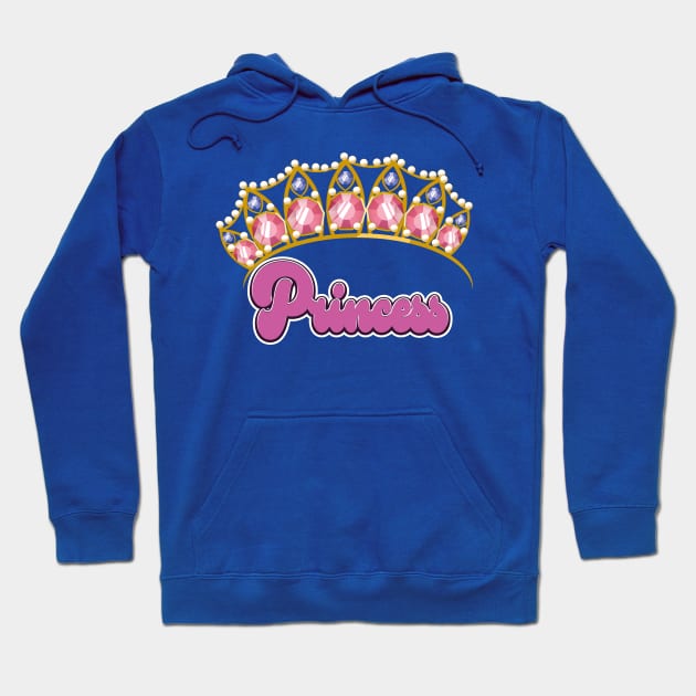 Princess Tiara Hoodie by nickemporium1